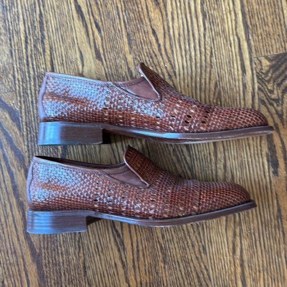 Lancaster Uomo Men’s 43/9.5 Slip On Loafer Shoe Made in Italy - Picture 3 of 6